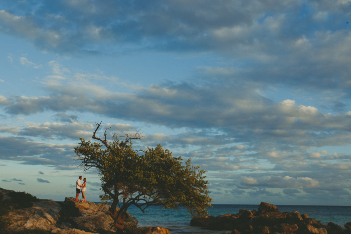 Tulum Photographer |Annette + Xavi | Engagement Session |  Viento de Mar