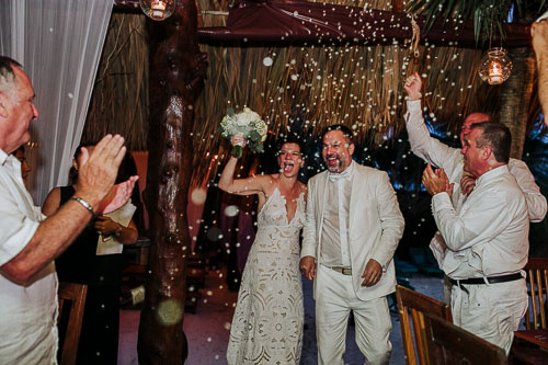 Akiin Tulum Wedding Photographer | Ruth + Gunnar | Beach Wedding