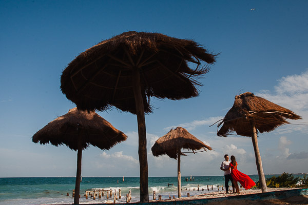 Cancun Engagement Photographer | Kristen + Ryan