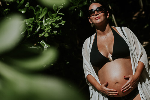Maternity Pictures at Fairmont Mayakoba