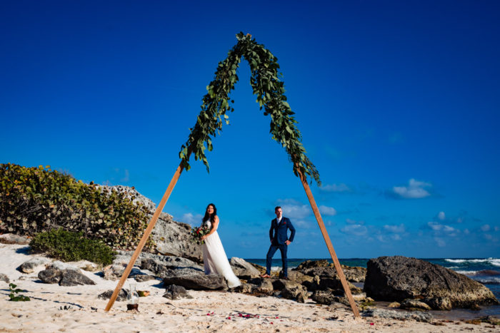 Zamas Tulum Elopement Photographer | Jennifer + Sean