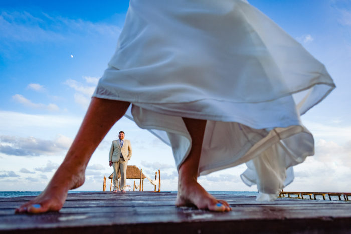 Anniversary Pictures at Mereva by Blue Sky Tulum | Stephanie + Jason.