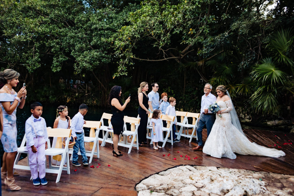 Cenote Wedding Photos