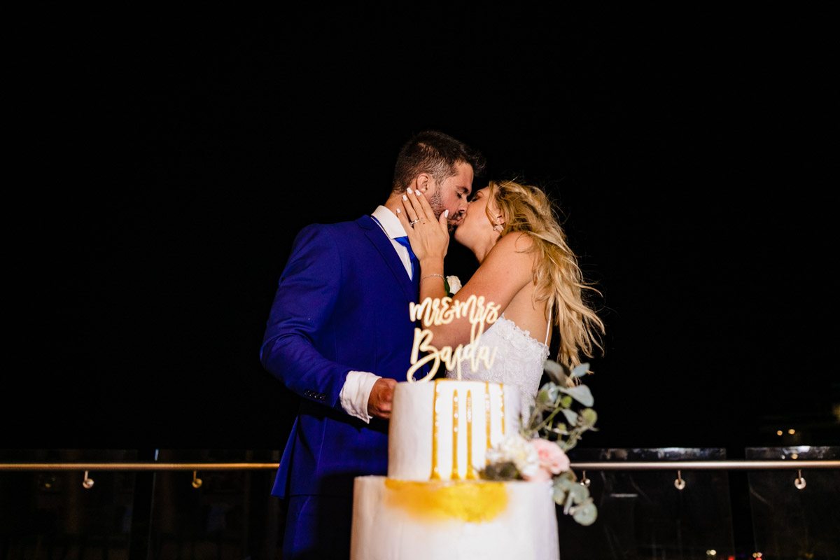 The wedding cake Cancun Wedding Photography 