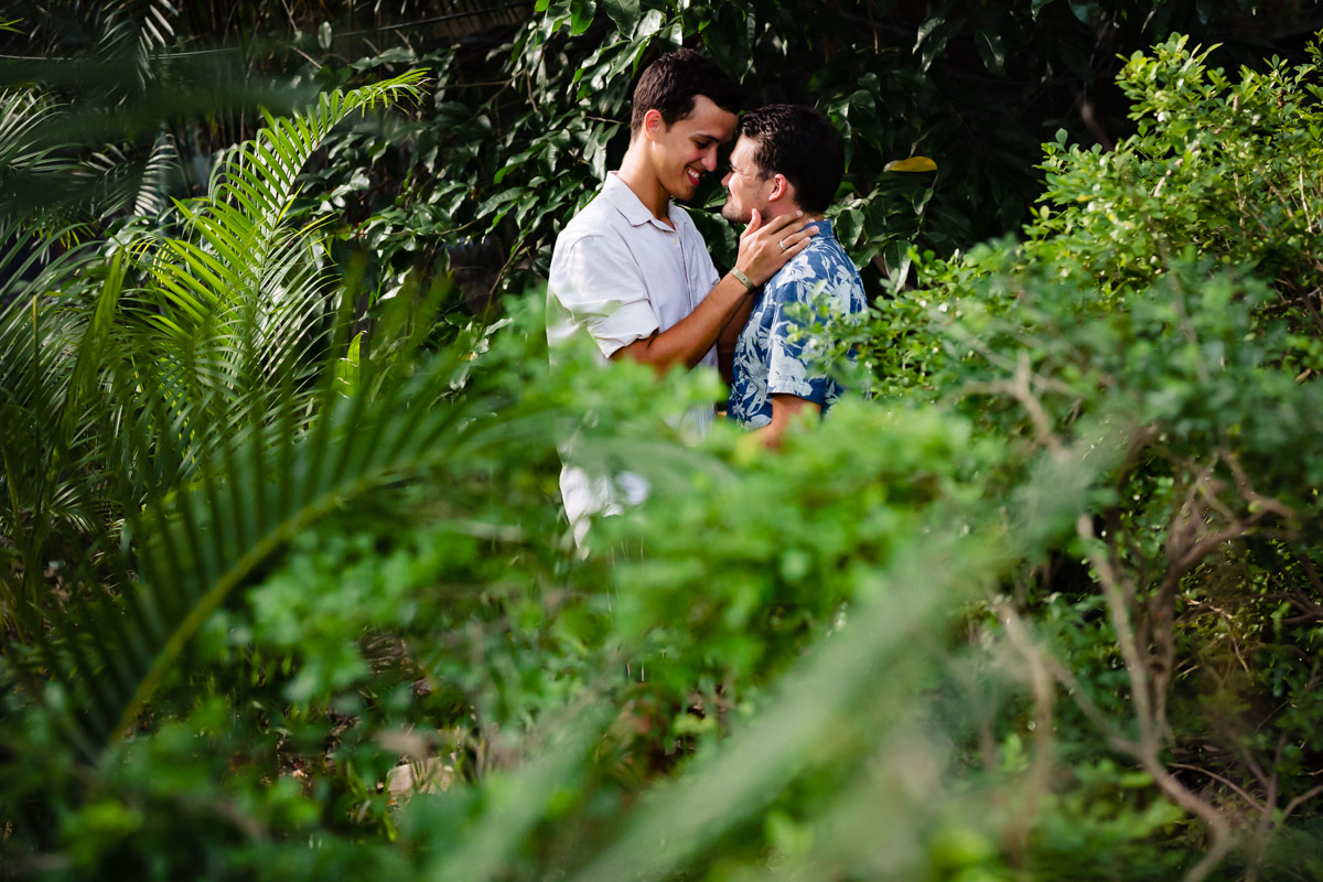 Same Sex Wedding Proposal at Playa del Carmen