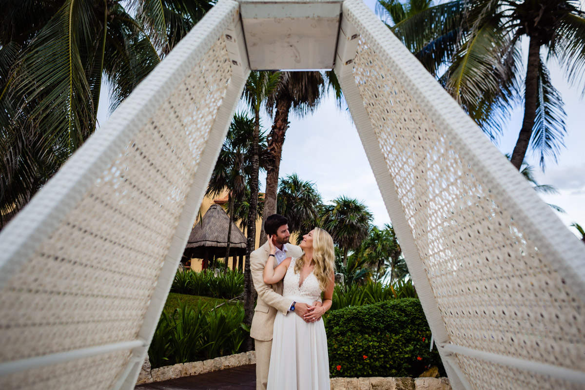 sandos playacar wedding photoshoot