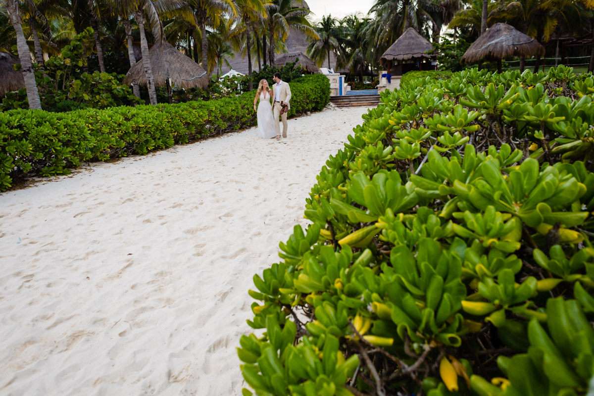 sandos playacar wedding photoshoot