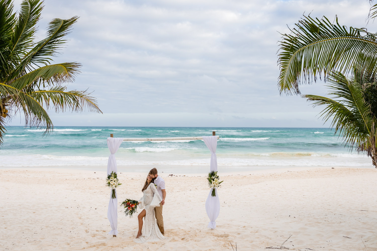 The Beach Tulum Intimate Wedding Photography Service