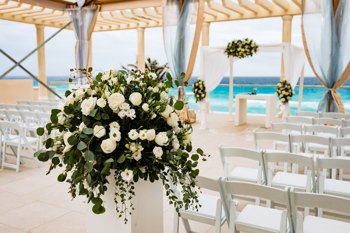 Sandos Cancun Wedding Photography