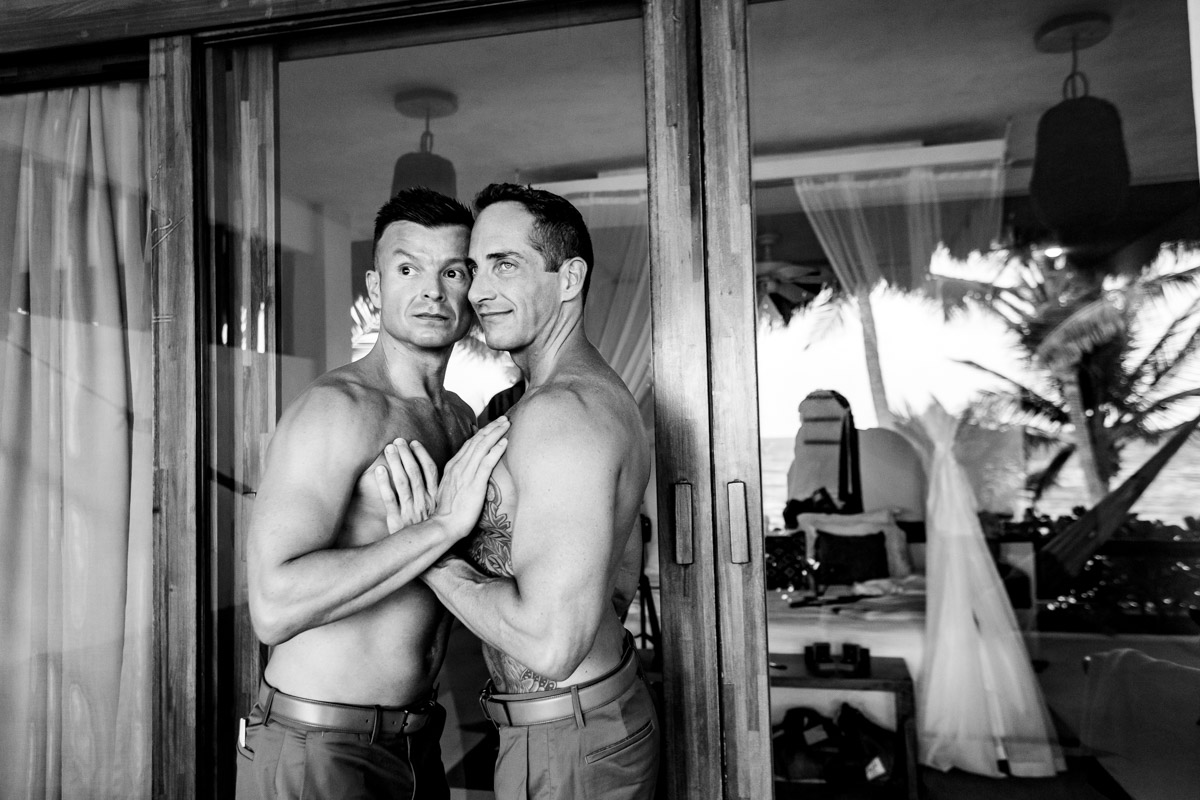 Gay Elopement Photographer Tulum