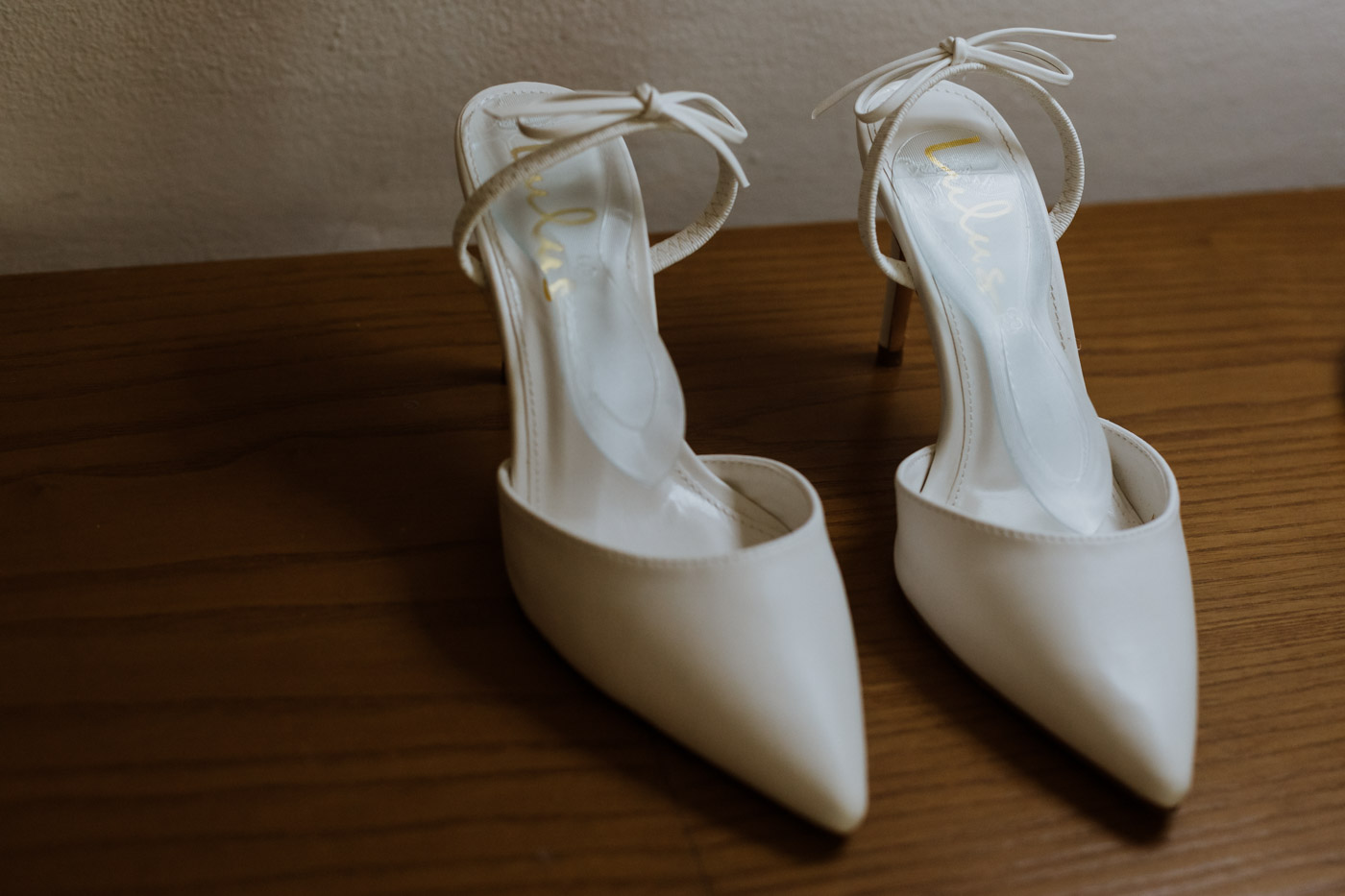 Wedding shoes in Isla Mujeres 
