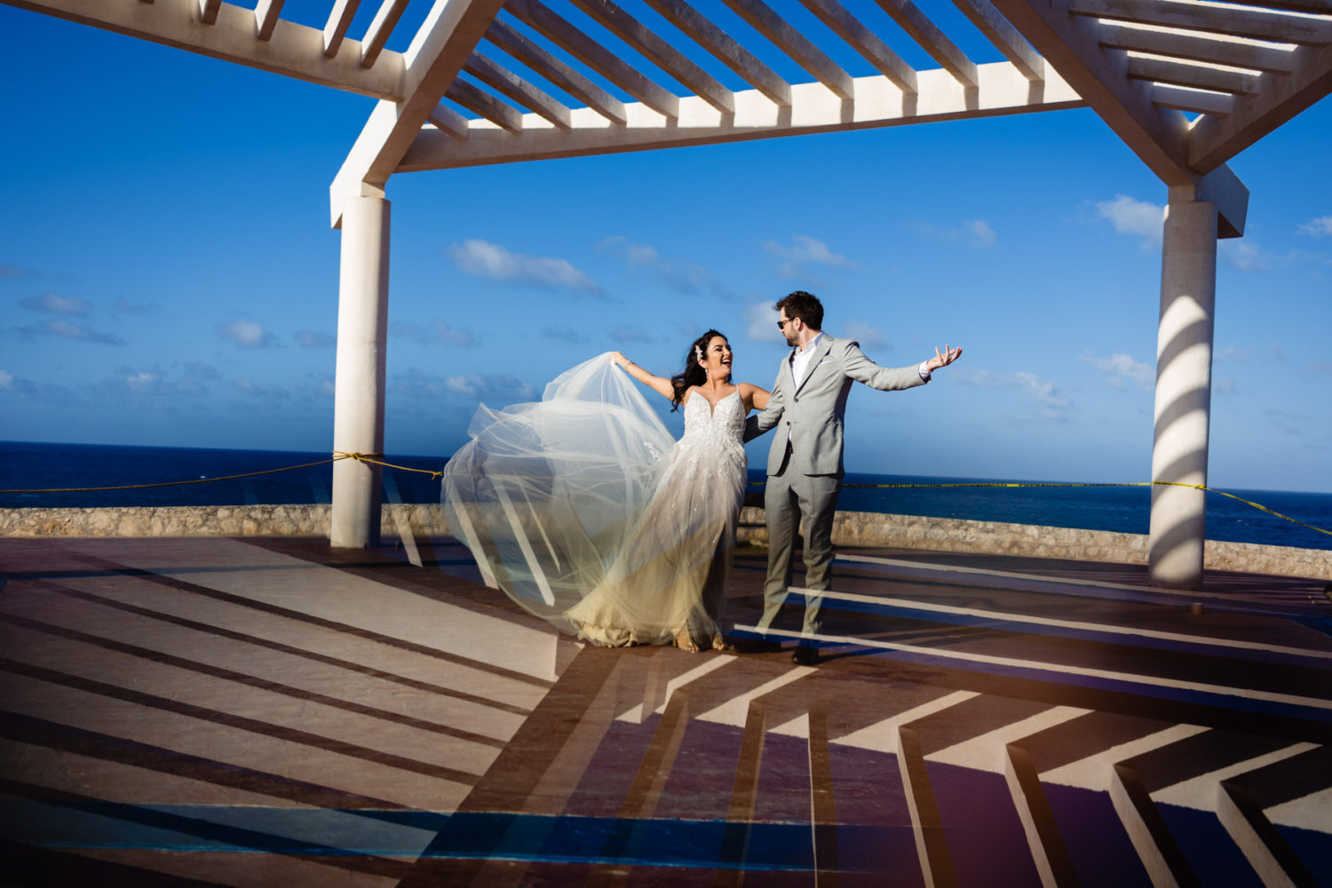 Sunset Wedding in Isla Mujeres
