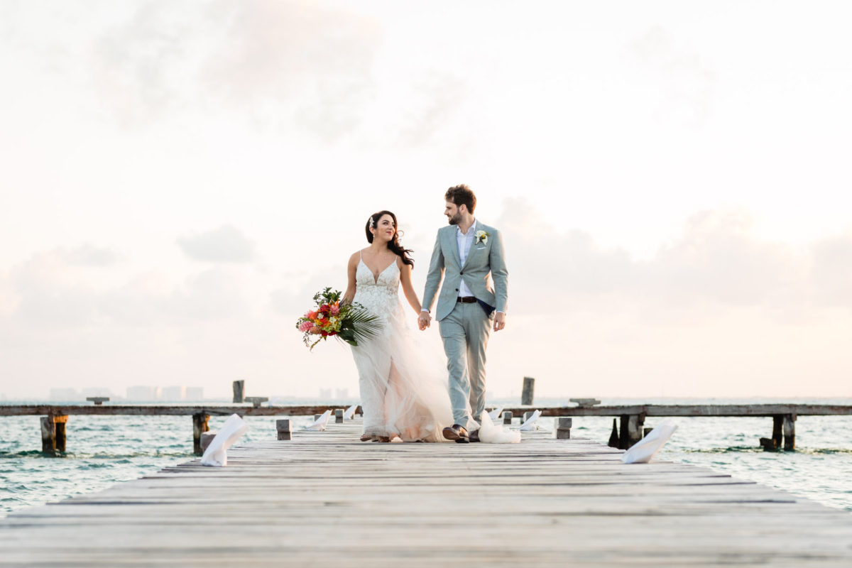 Sunset Wedding in Isla Mujeres | Bianca + Ryan