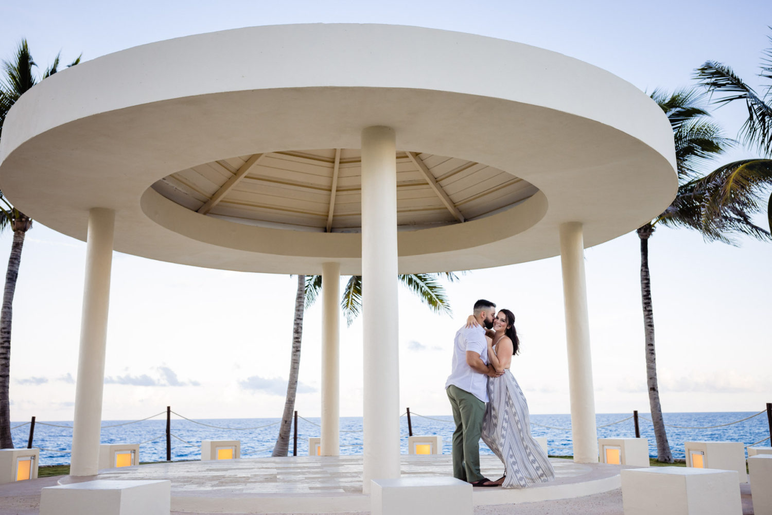 Hyatt Ziva Cancun Engagement Photography