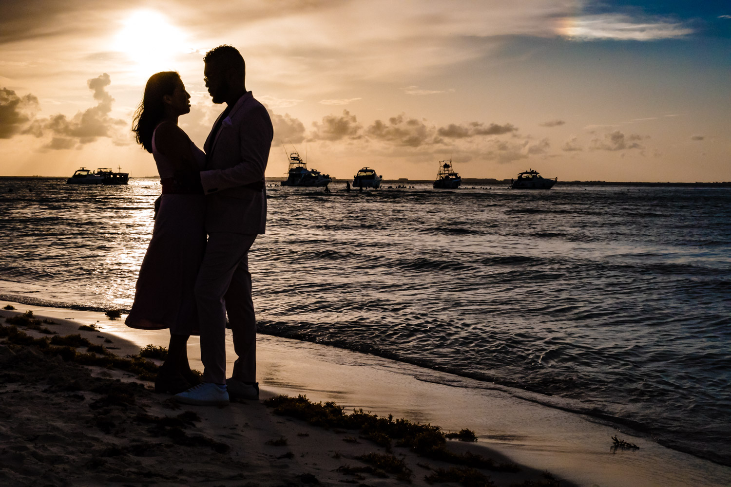 Romantic Sunset at Isla Mujeres 