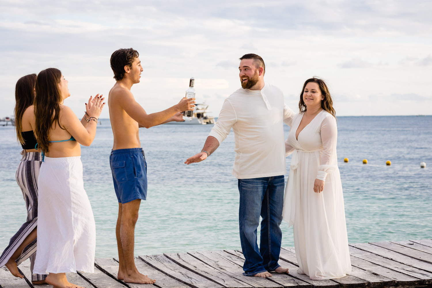 Isla Mujeres Wedding Proposal