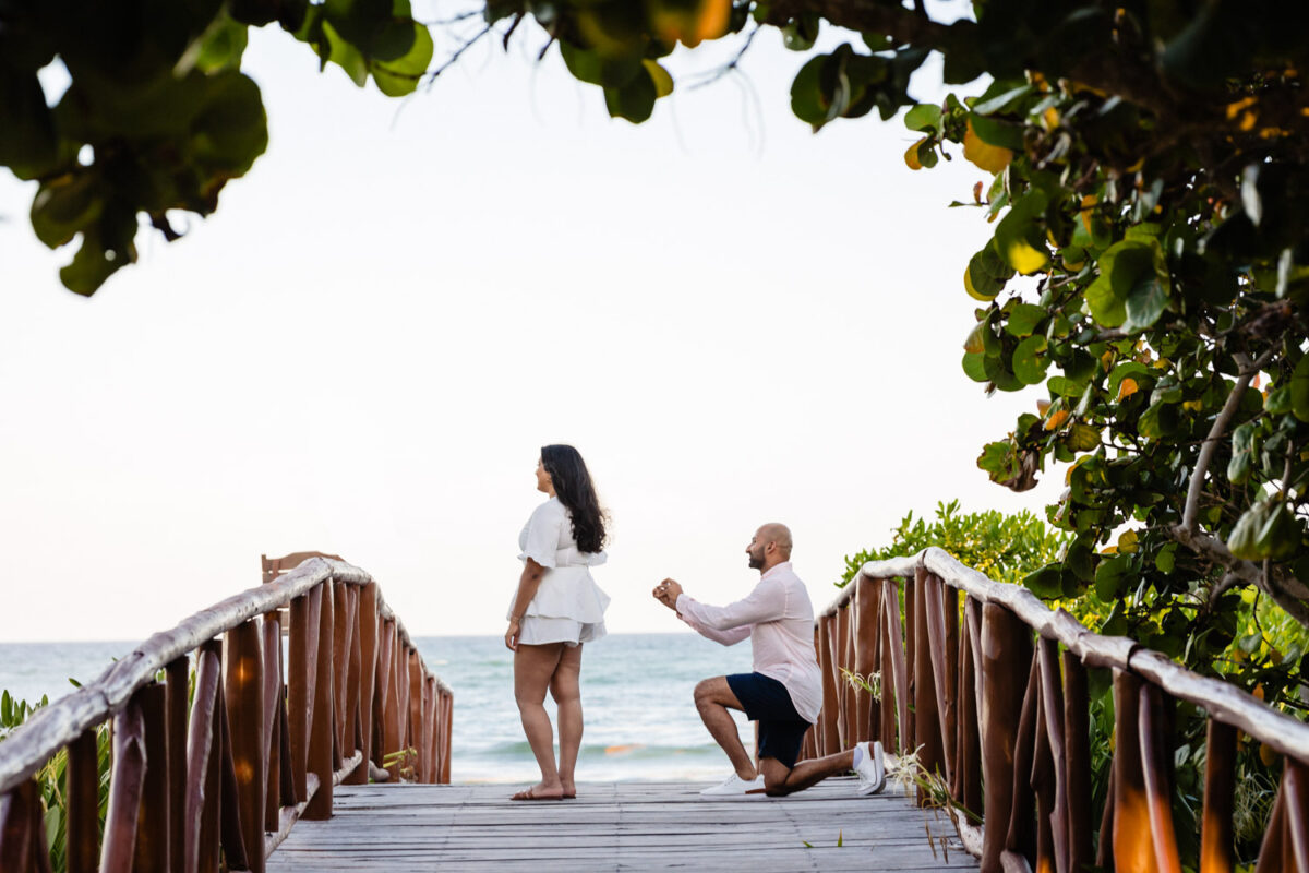 Unico Riviera Maya Wedding Proposal | Vipul + Jyoti