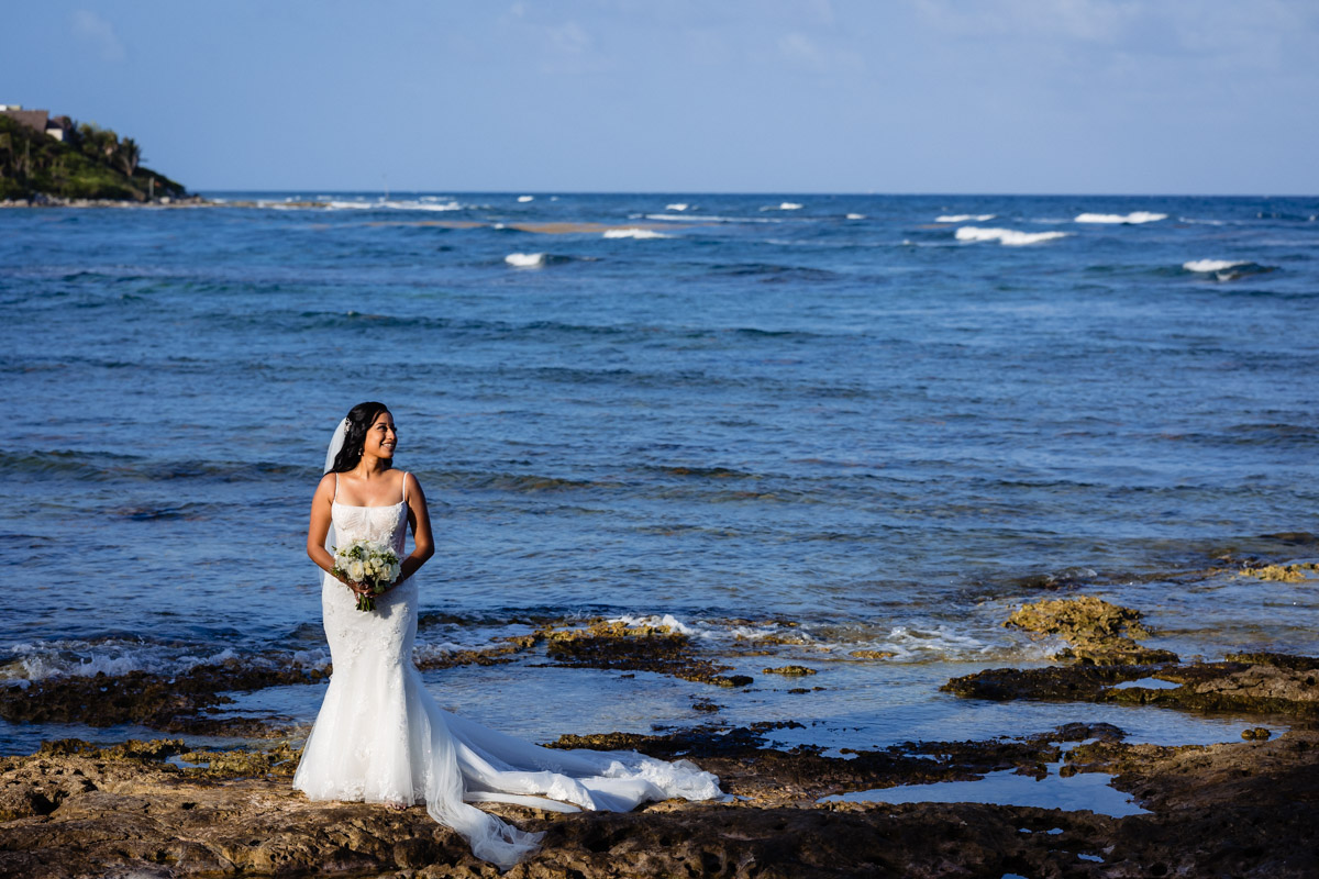 Blue Venado Beach Wedding photos