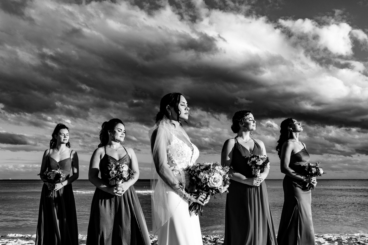 Sandos Playacar Beach Wedding