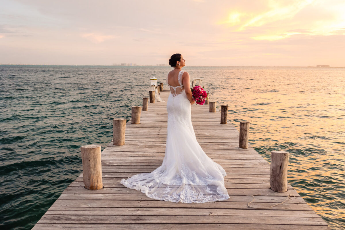 Isla Mujeres Destination Wedding Photographer | Elyse + Donovan