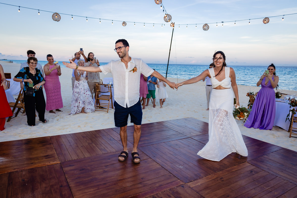 Sandos Playacar Beach Wedding