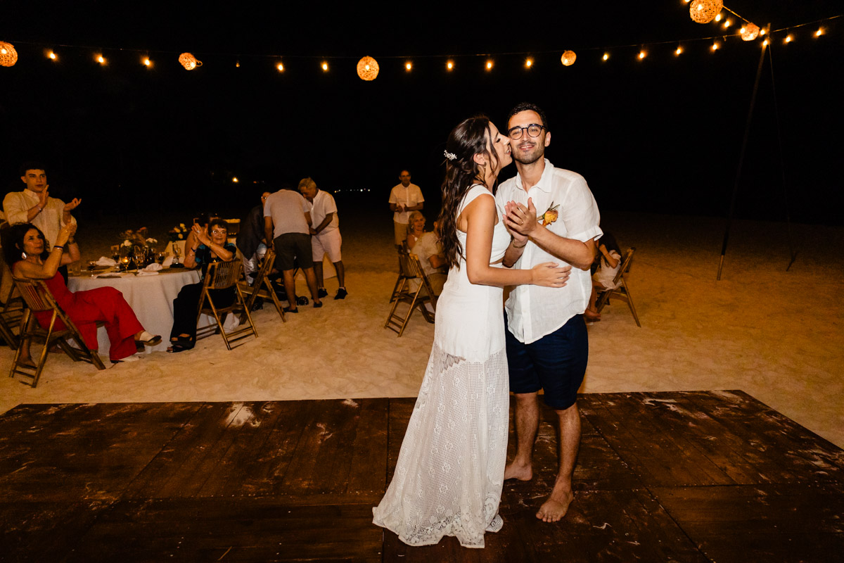 Sandos Playacar Beach Wedding