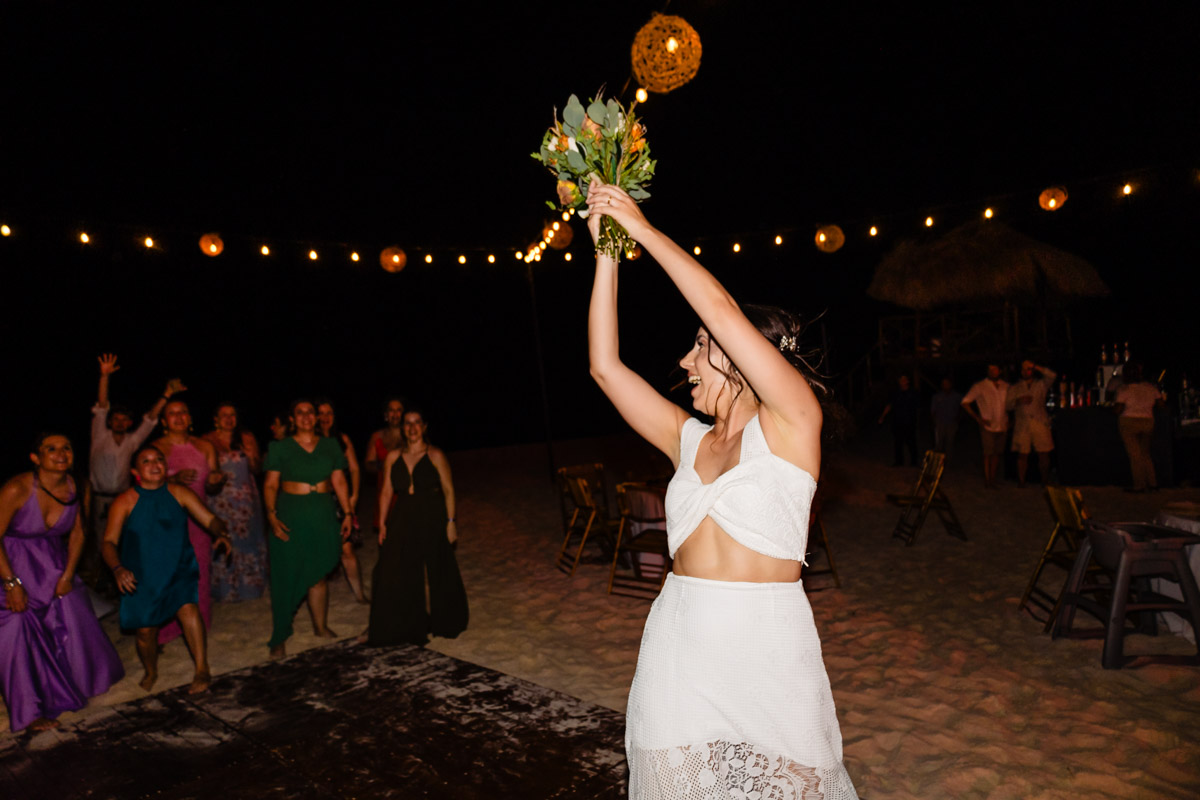 Sandos Playacar Beach Wedding