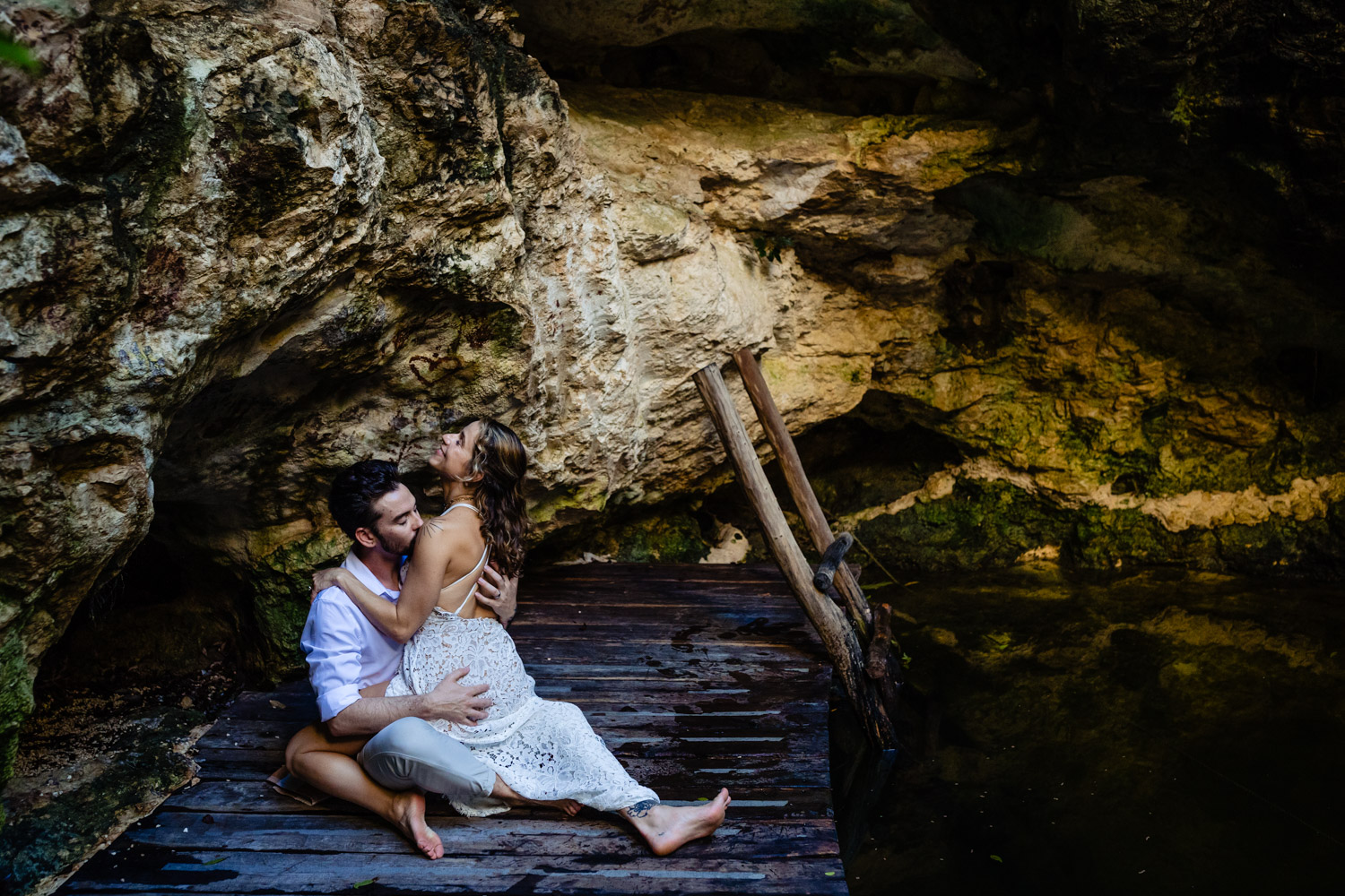 Elopement Wedding Tulum Cenote Kan Hotel