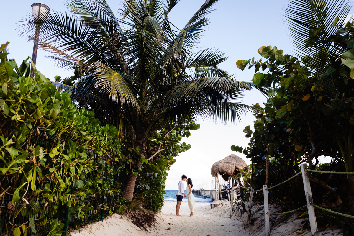 Engagement Portraits Playa del Carmen