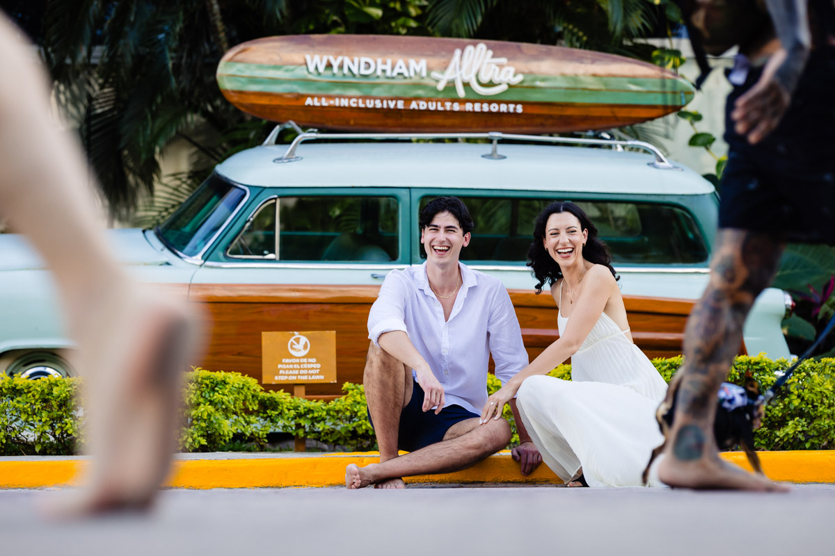 Engagement Portraits Playa del Carmen