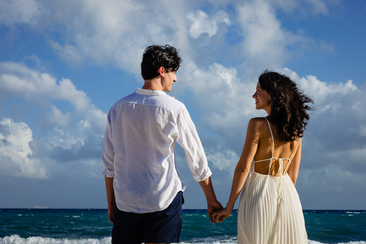 Engagement Portraits Playa del Carmen