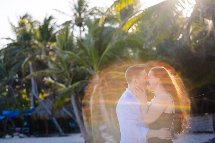 Day after wedding Photoshoot in Playa del Carmen | Pia + Phil