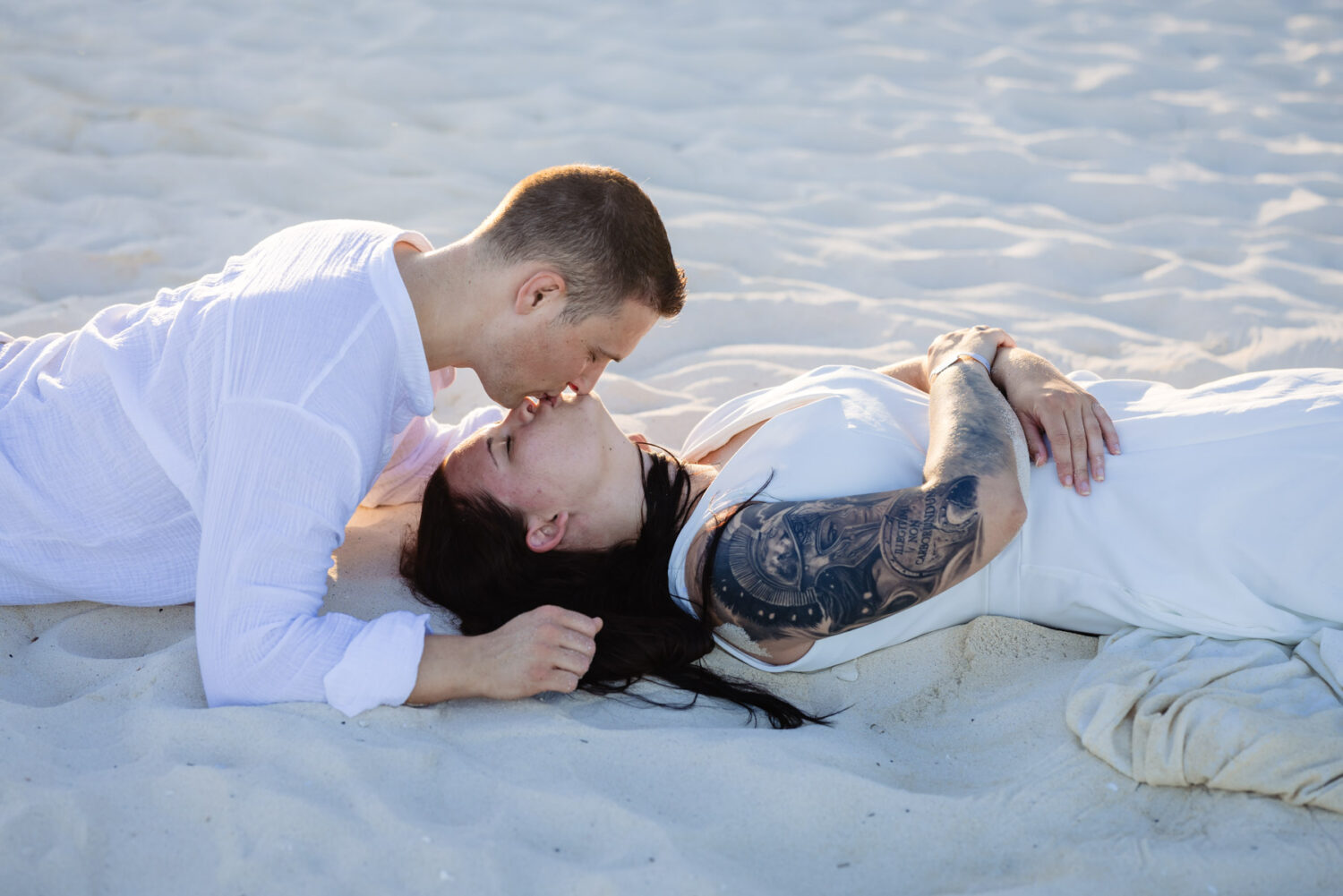 Day after wedding Photoshoot in Playa del Carmen.