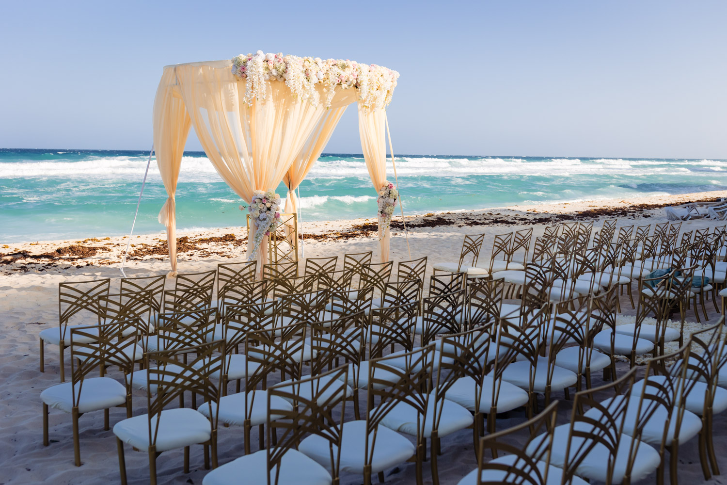 Wedding Decorations in Hard Rock Cancun
