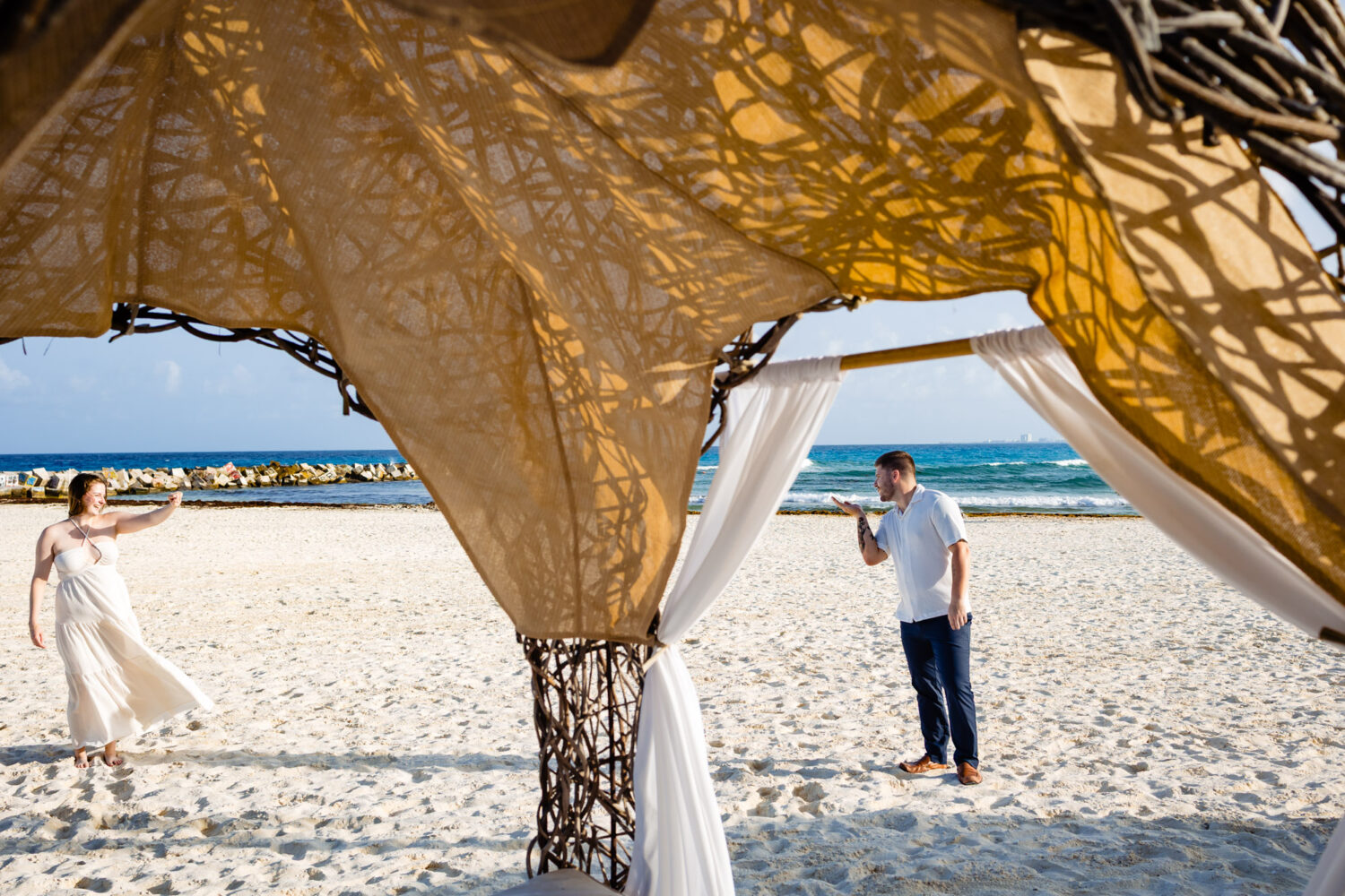 Cancun Engagement Photos