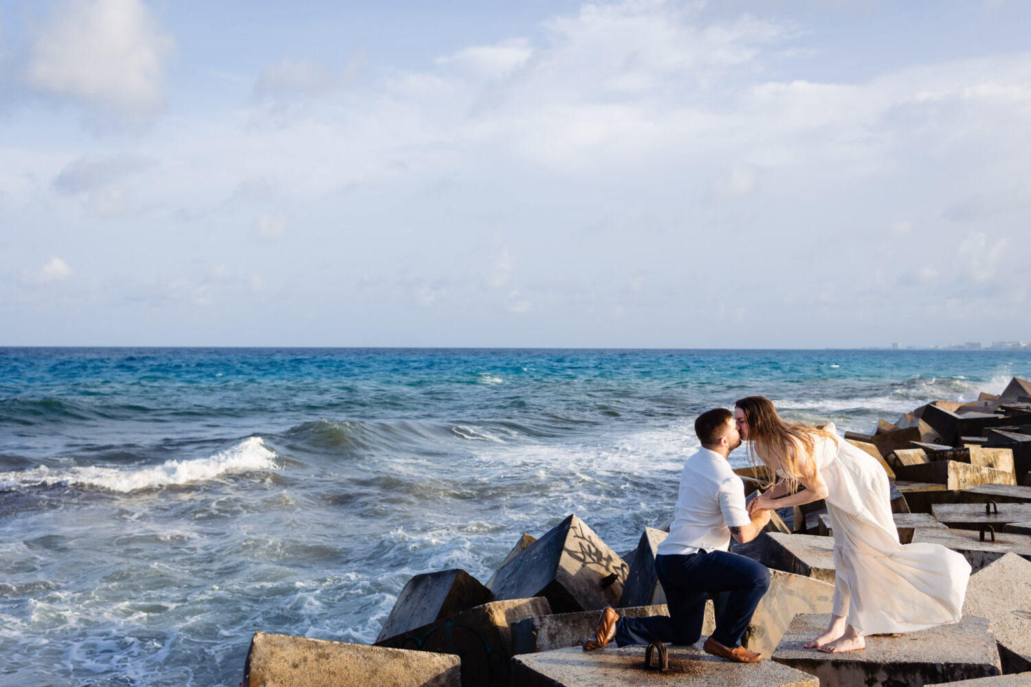 Cancun Engagement Photos