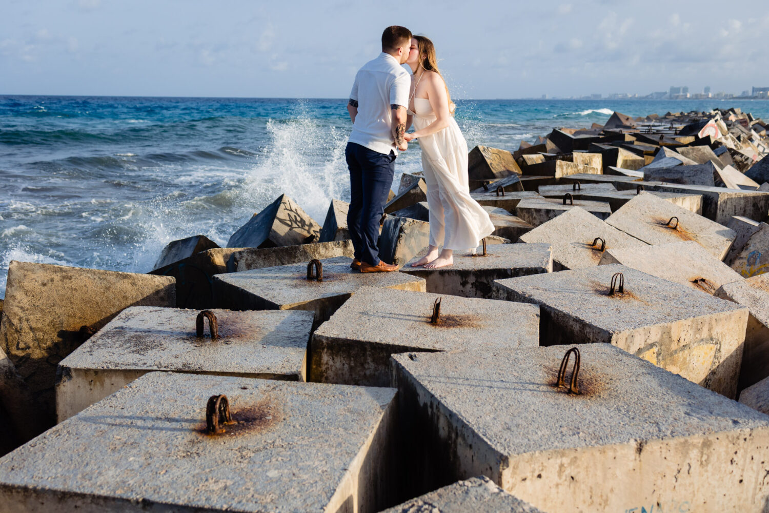 Cancun Engagement Photos
