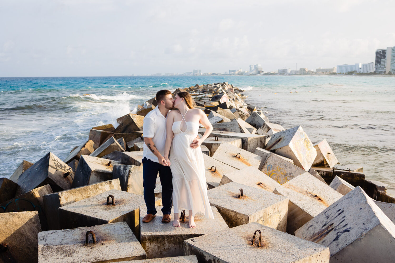 Cancun Engagement Photos