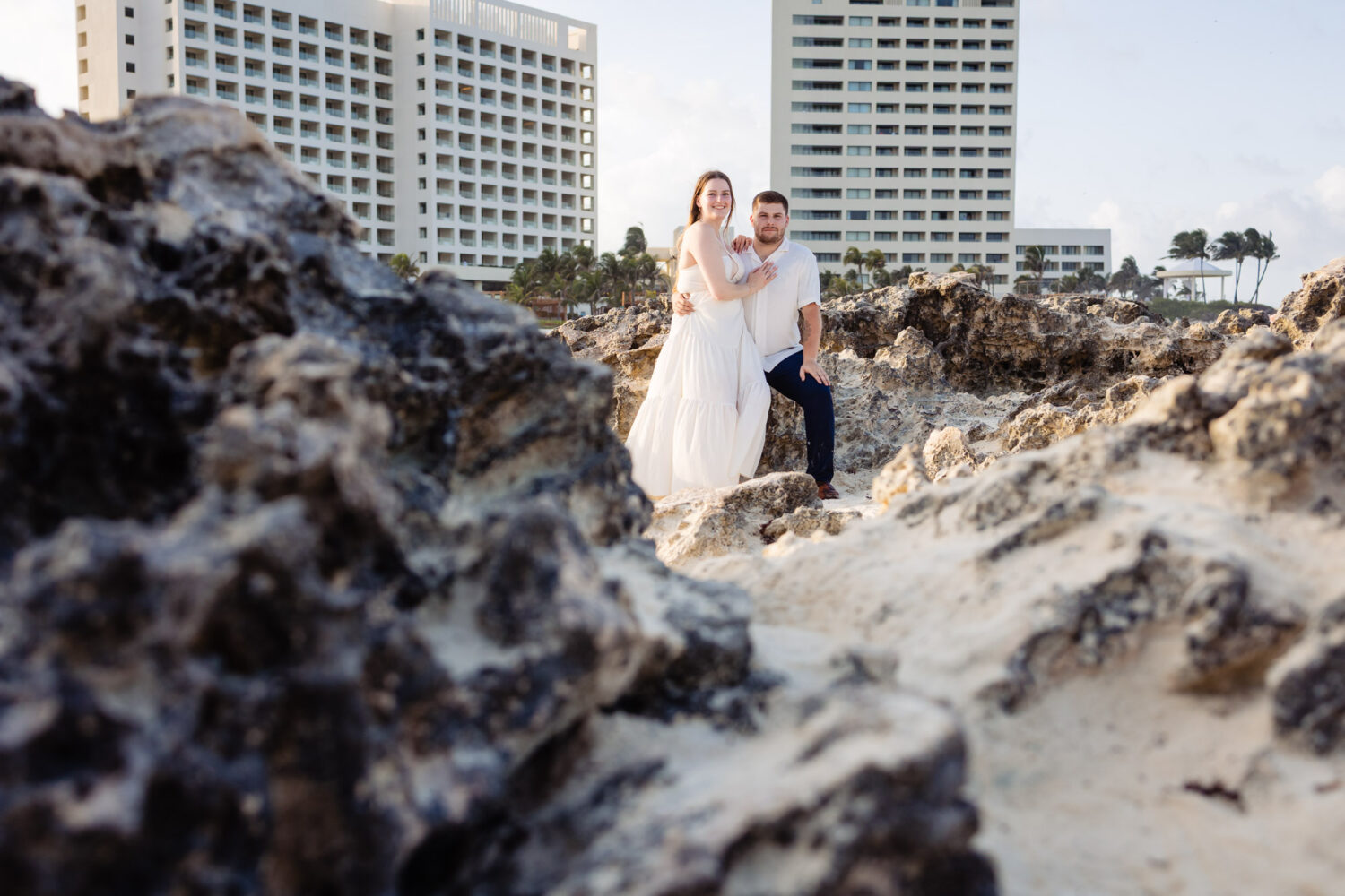 Cancun Engagement Photos