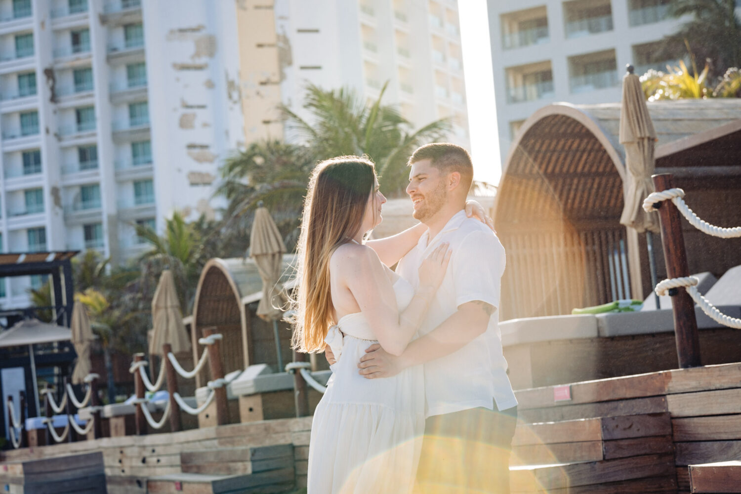 Cancun Engagement Photos
