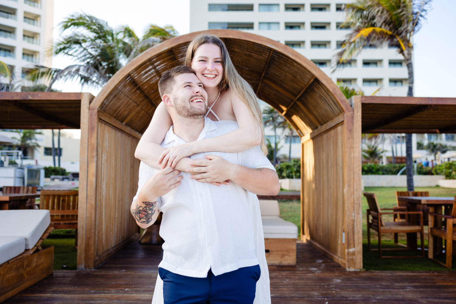 Cancun Engagement Photos