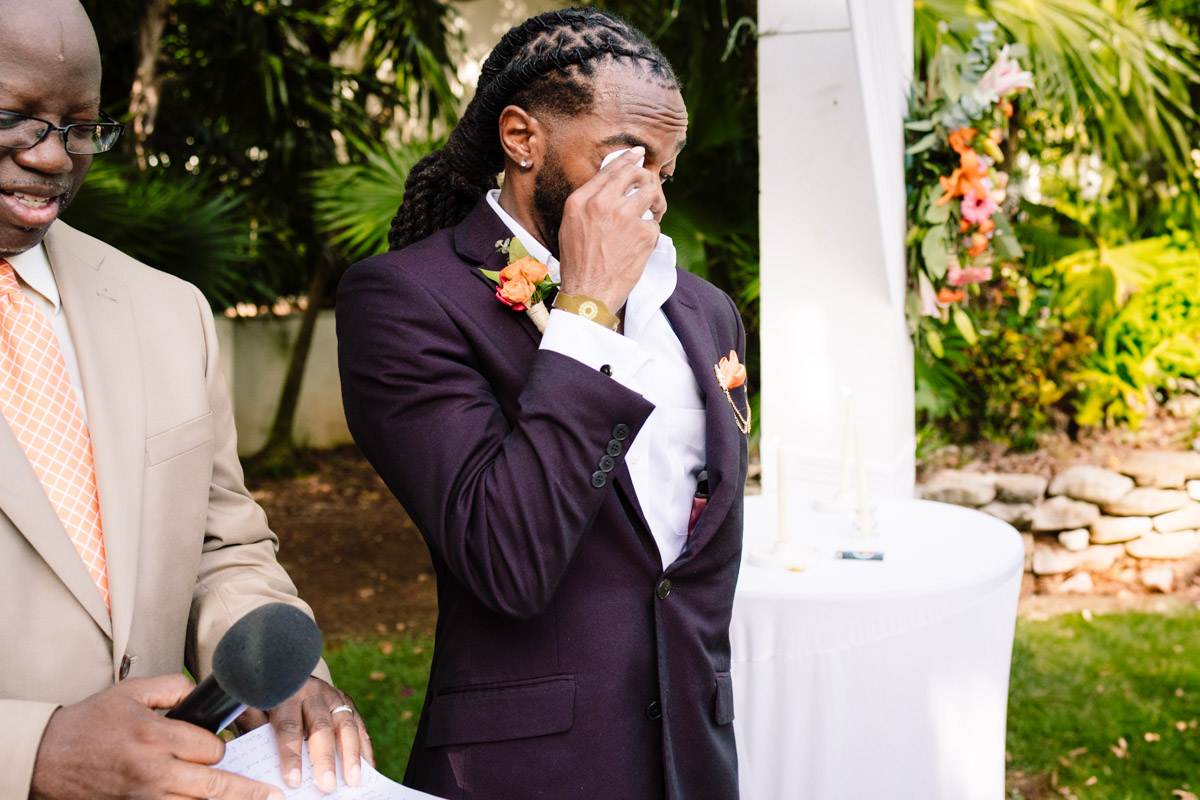 Sandos Playacar Garden Wedding Photos