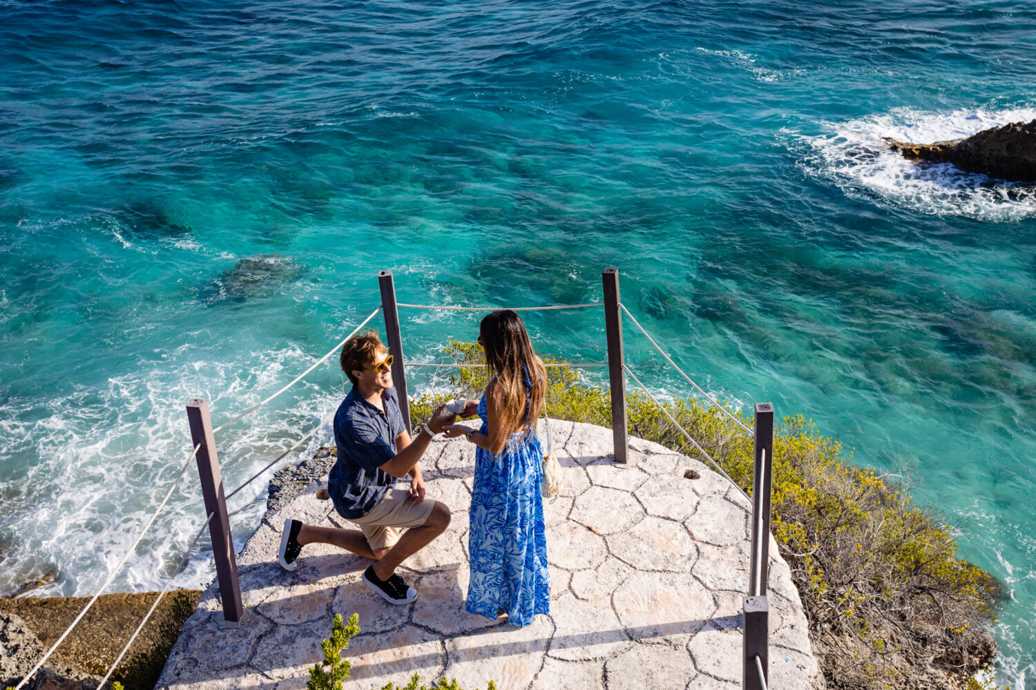 Isla Mujeres Wedding Proposal Photographer