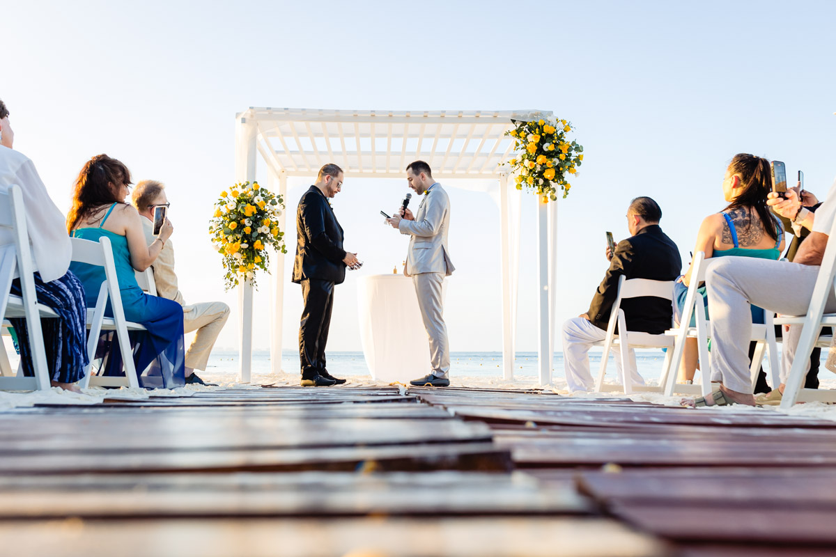 Brandon & JB’s Wedding at Presidente InterContinental Cancun Resort