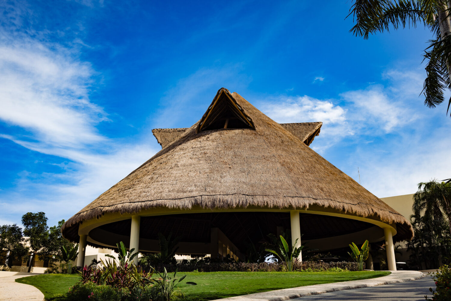 Occidental at Xcaret Destination Hotel front entrance