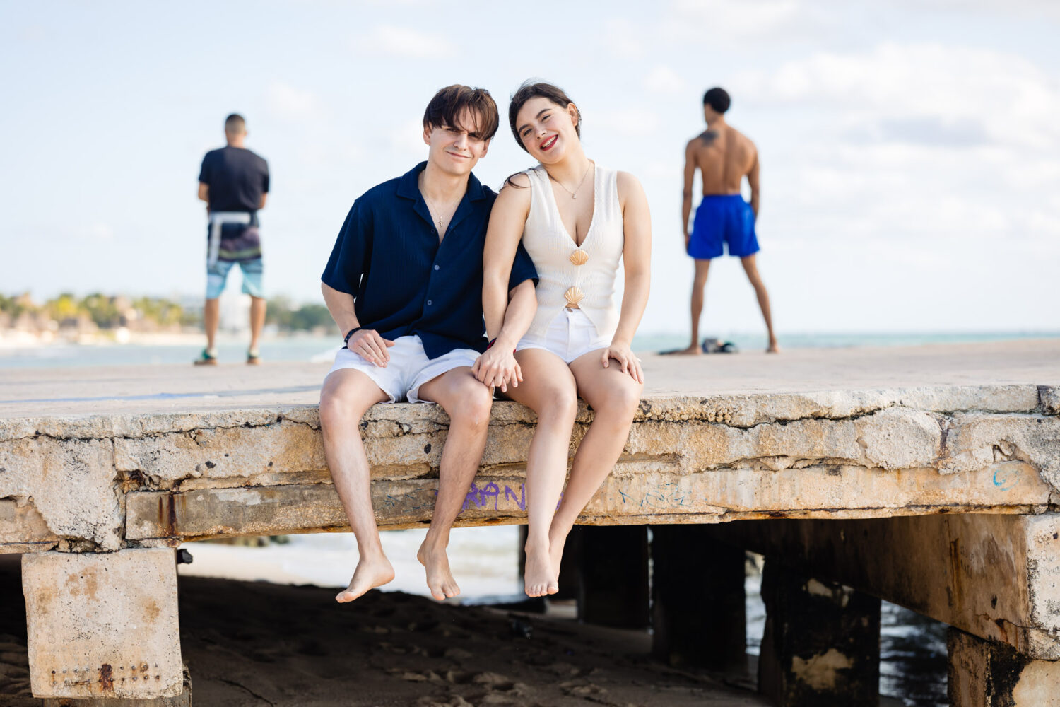 Playa del Carmen wedding proposal photographer
