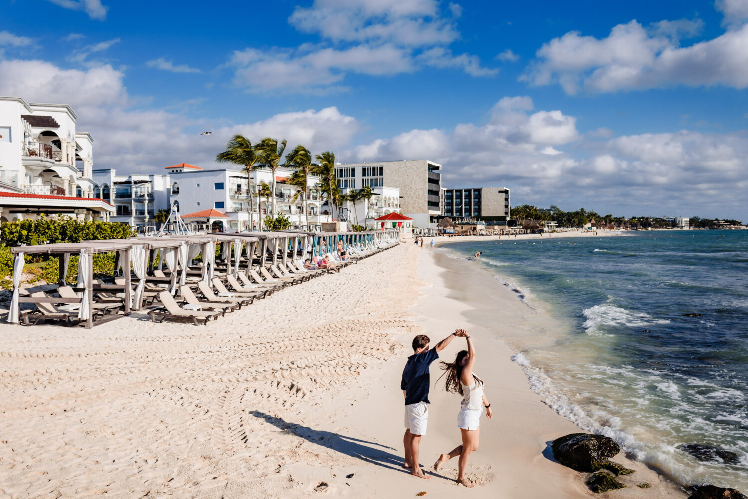 Playa del Carmen Wedding Proposal Photographer | A Love Story at Wyndham Alltra