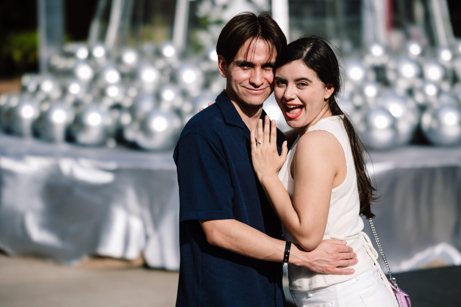 playa del carmen proposal  photographer couple