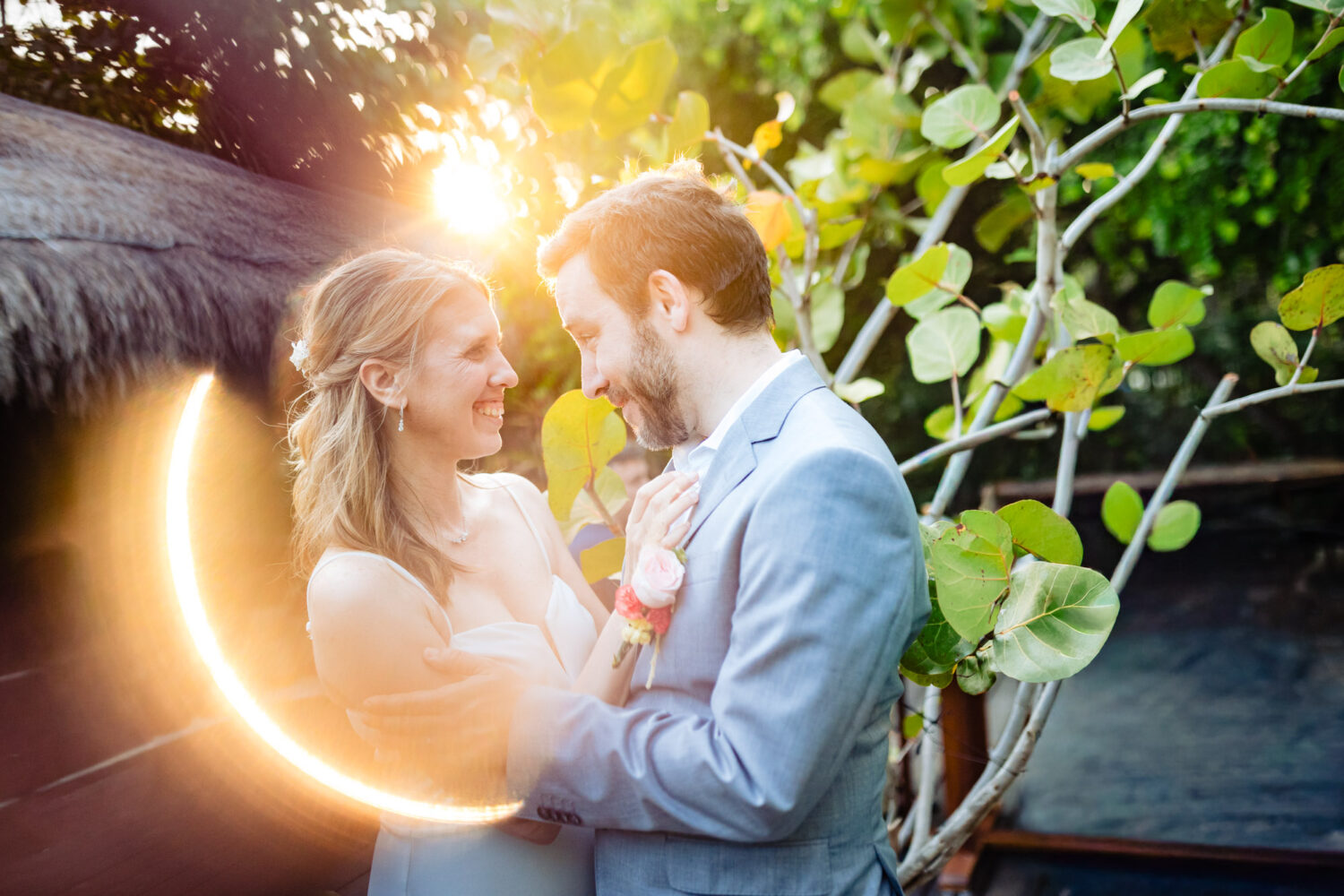 Romantic Elopement at The Beach Tulum