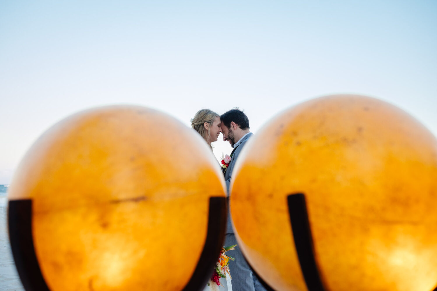 Romantic Elopement at The Beach Tulum
